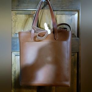 Madewell The Zip-Top Medium Transport Tote NWT